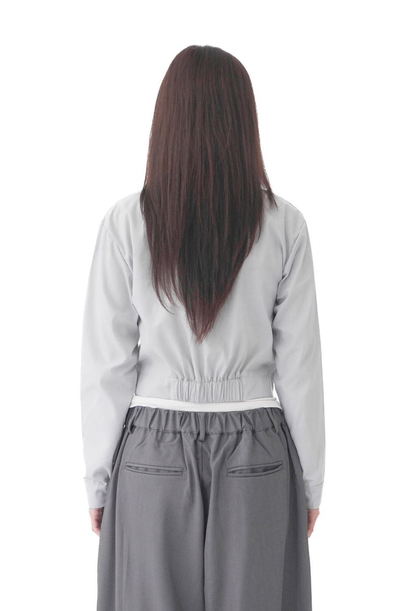  LINE BALANCE CROP SHIRT