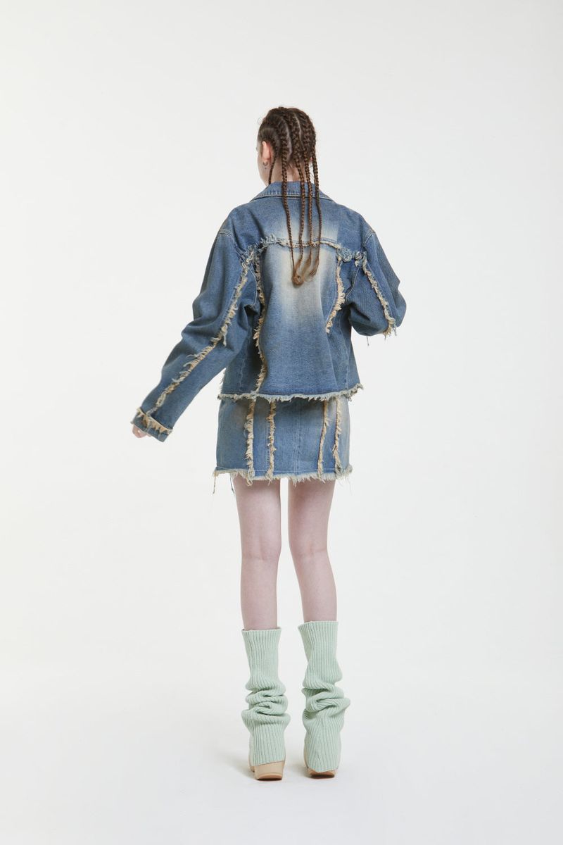 UNDERFIT JACKET-OVER