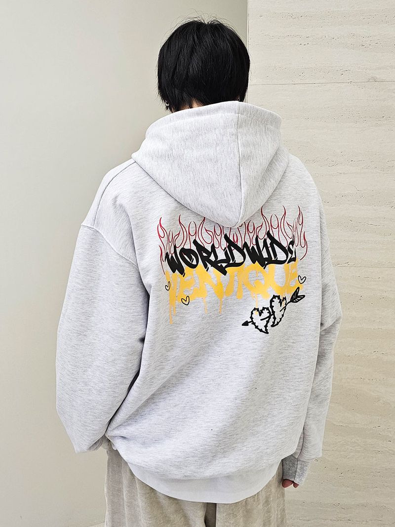 VENTIQUE Graffiti hoodie 3color