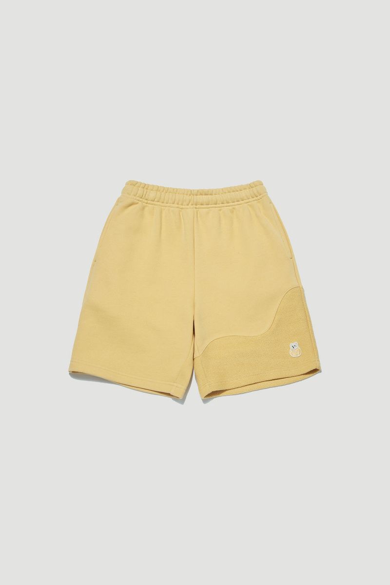 APIECEOFCAKE（ピースオブケイク）の「Reverse Bear Patch Shorts_Canary（Pants）」
