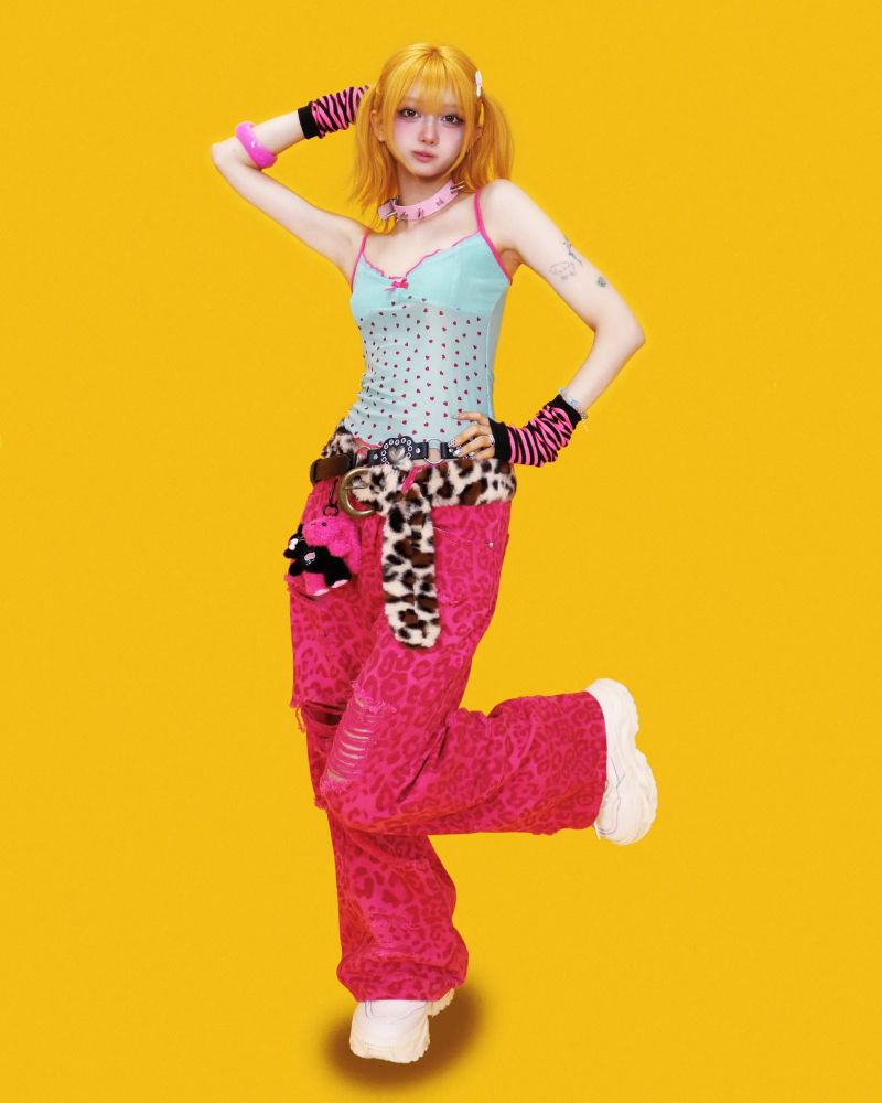 heart-heart sleeveless (2color)