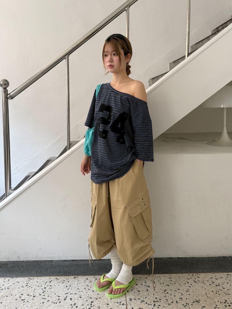 star 24 stripe T