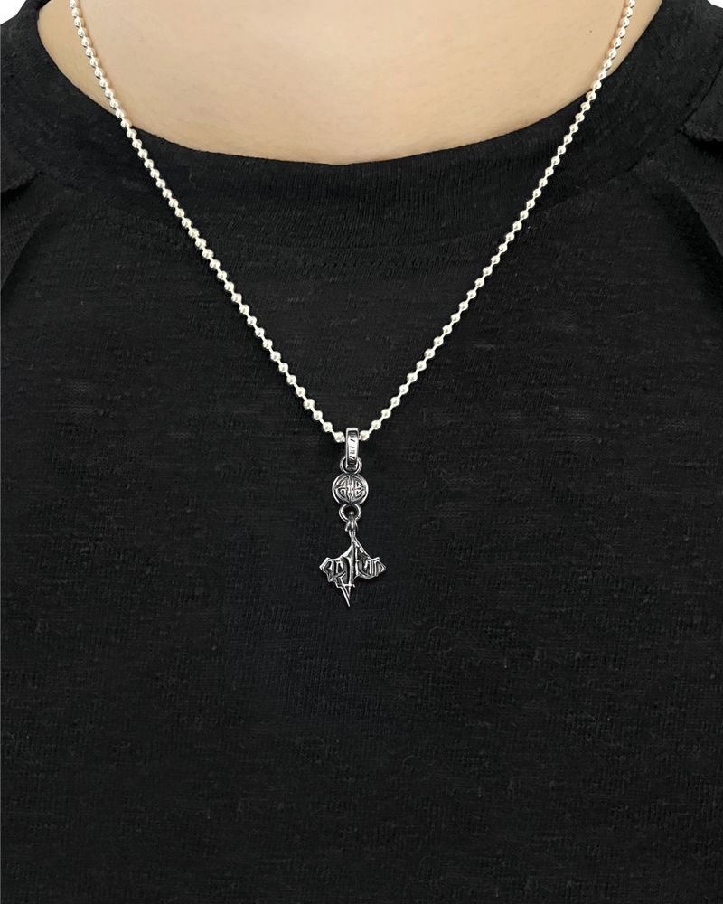 AE LOGO BALL CHAIN PENDANT