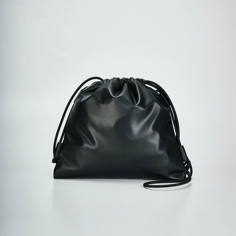 Recycled ECO Leather Drawstring Bag