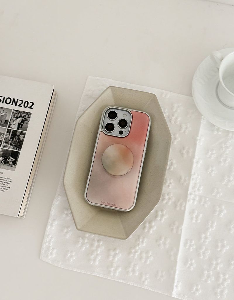 [MADE] Sienna シルバーエポキシ iPhoneケース