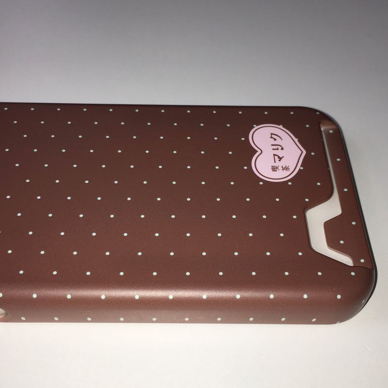 KISSA MLQ Card Poket Case - Deep BROWN