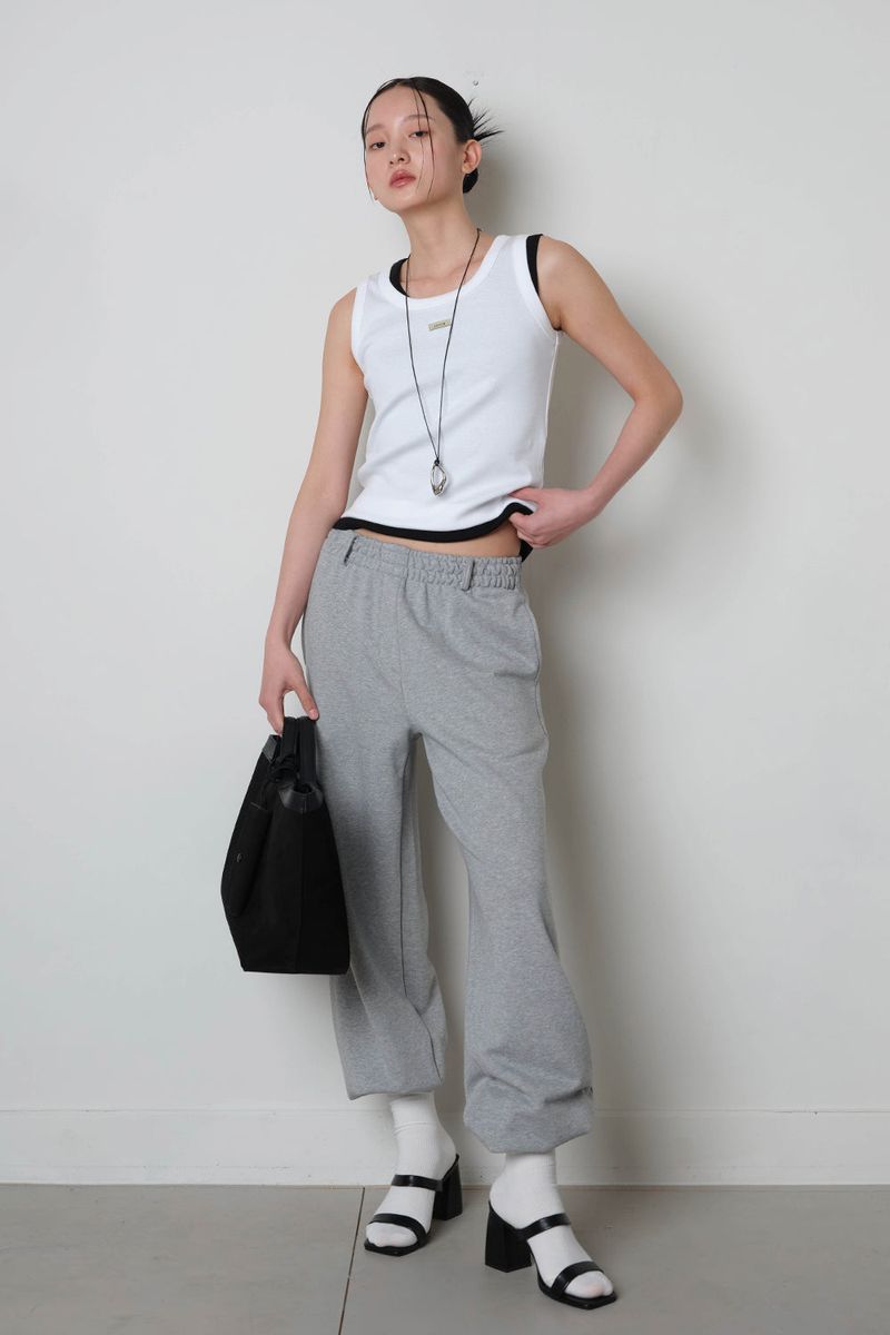 Cotton Label Sleeveless_White