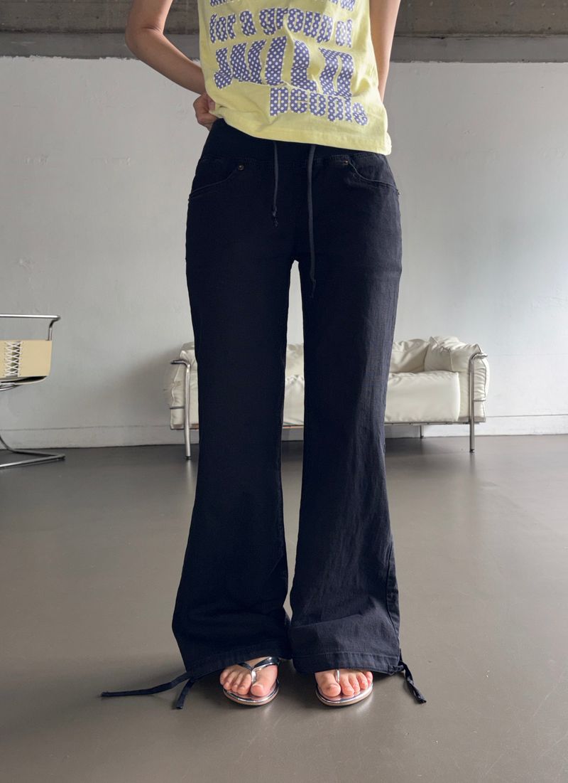 CCORTTI(コルッティ)の「Rizley Elastic Waist Cotton Bootcut Pants 2color(Pants)」