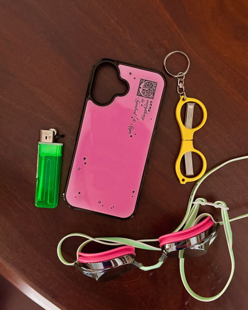 [+MagSafe] Tattoo - Fuchsia | Bumper Case
