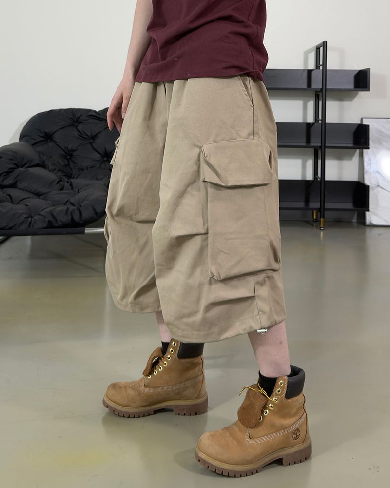 Jorbic 3D Cargo Bermuda Pants