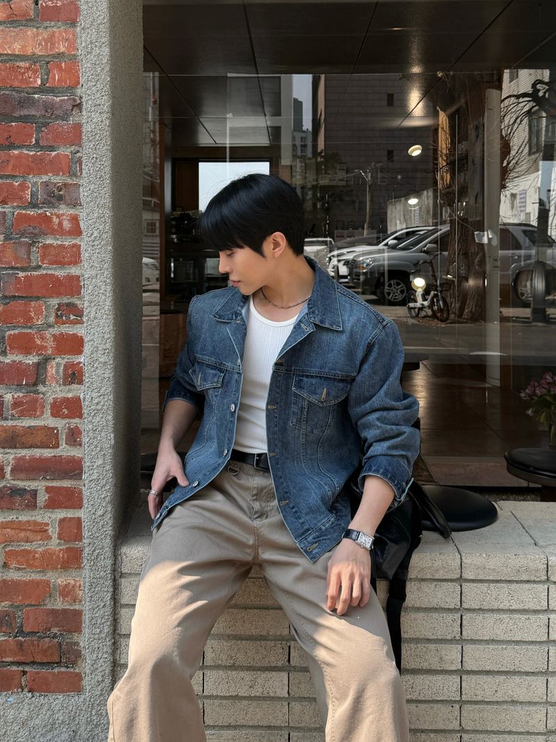D-ring puttige curved pants