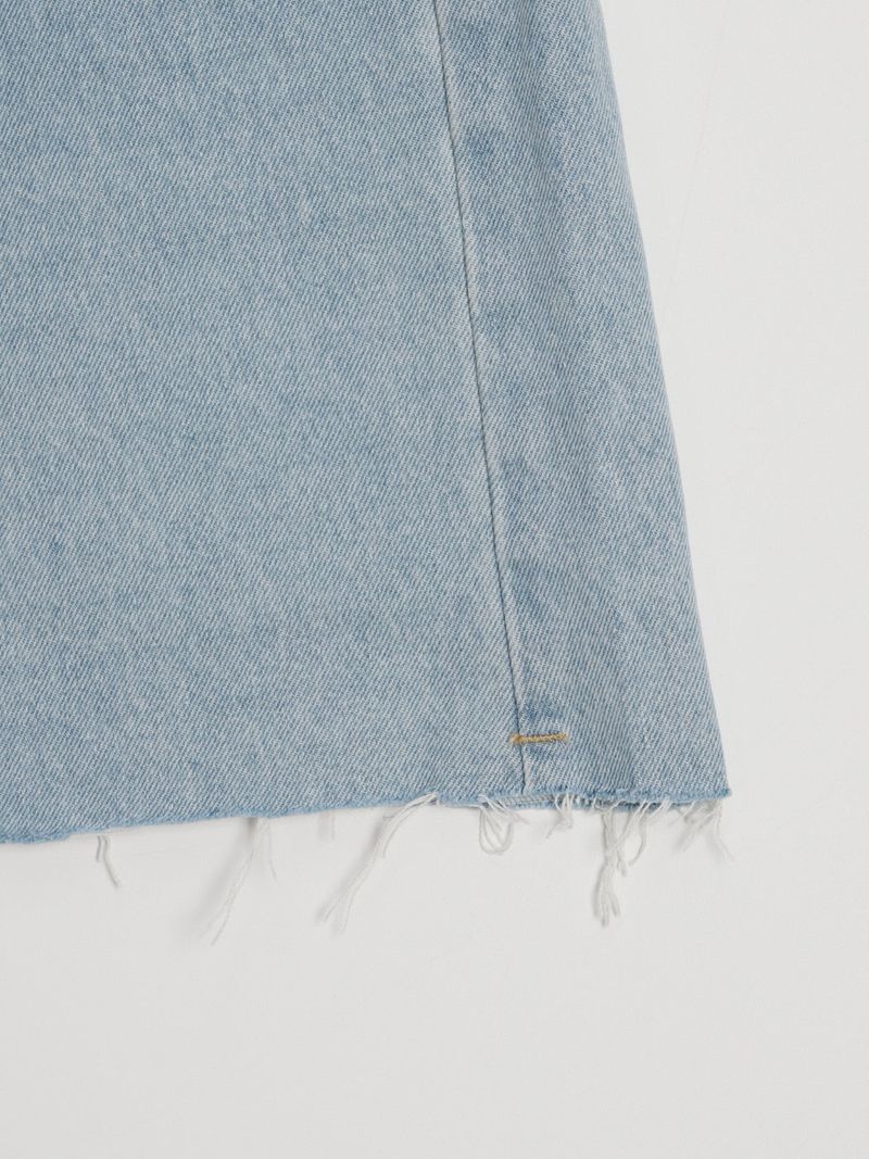 Foil Carpenter Bermuda Denim Pants 2C