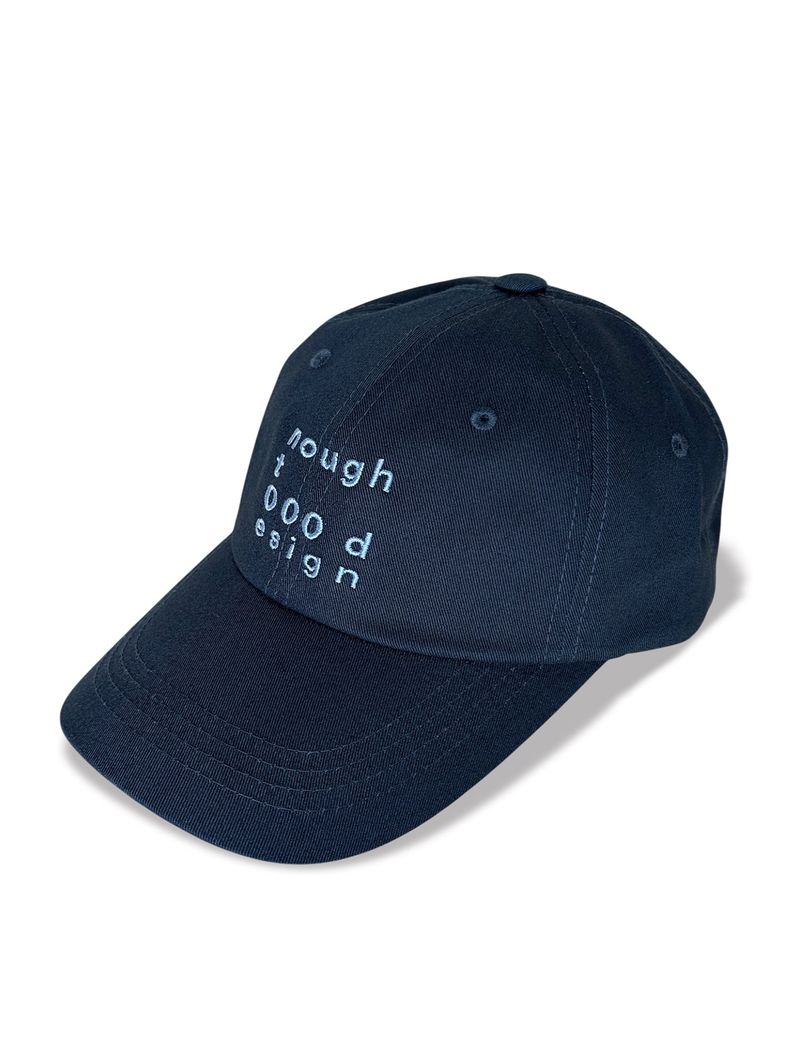 000Design Logo Ball Cap / Navy