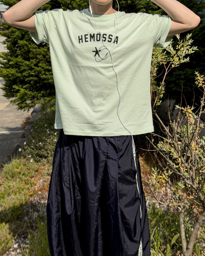 Vemos Star Logo Cropped Short Sleeve