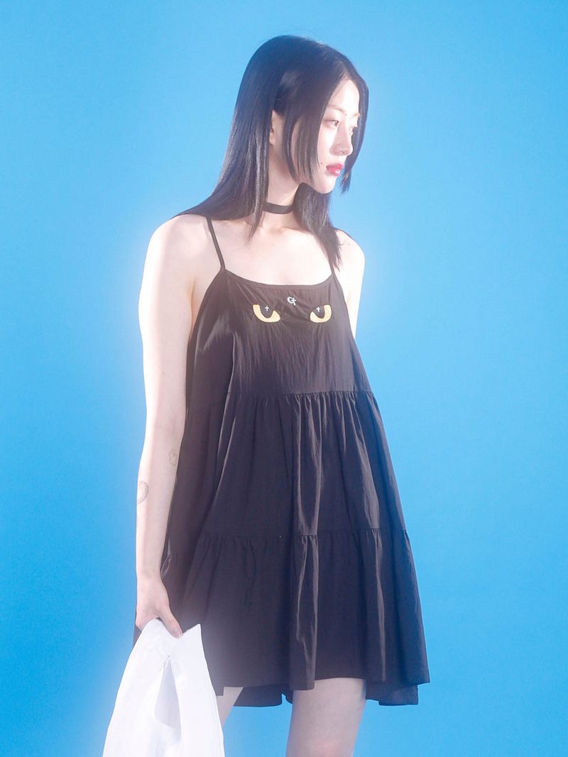 0 6 cat tiered dress