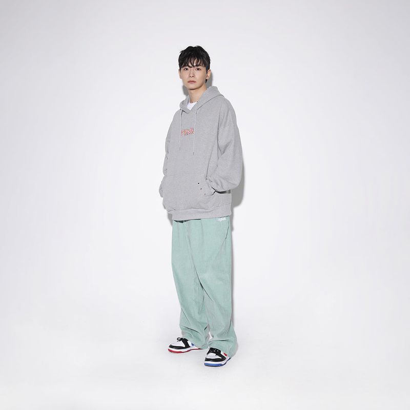 MELTING FUNK HOODIE gray