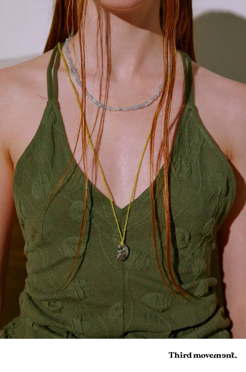 Shell Necklace (Green)