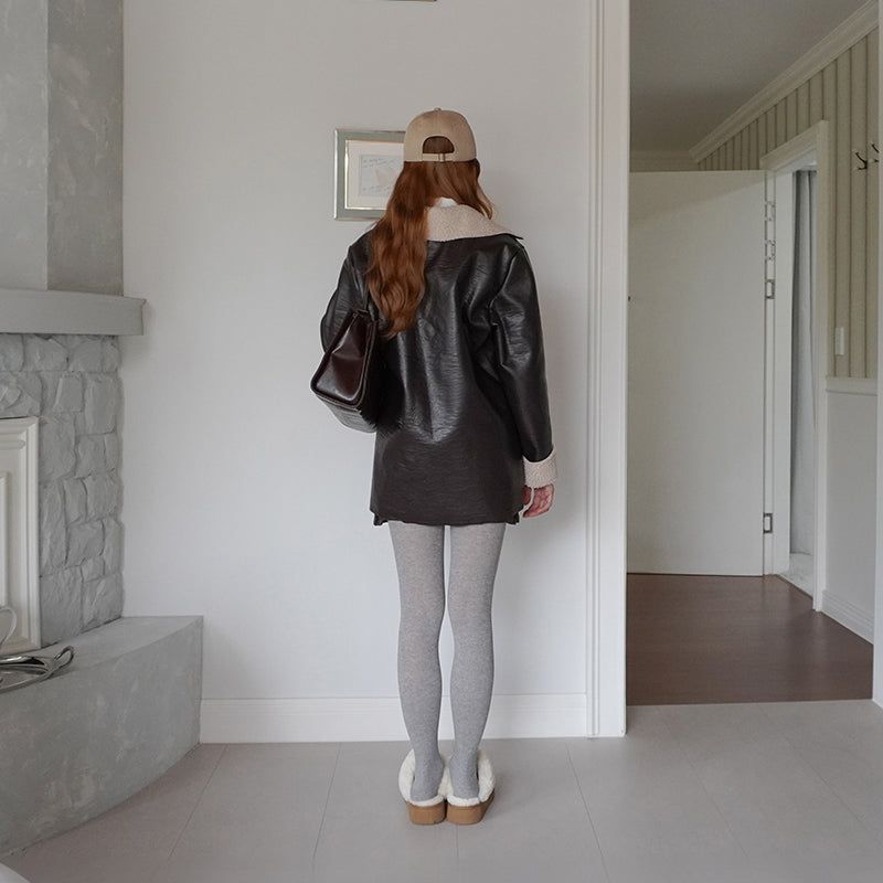 Glossy bag_brown