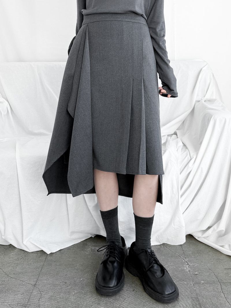 BIG POCKET WRAP SKIRT
