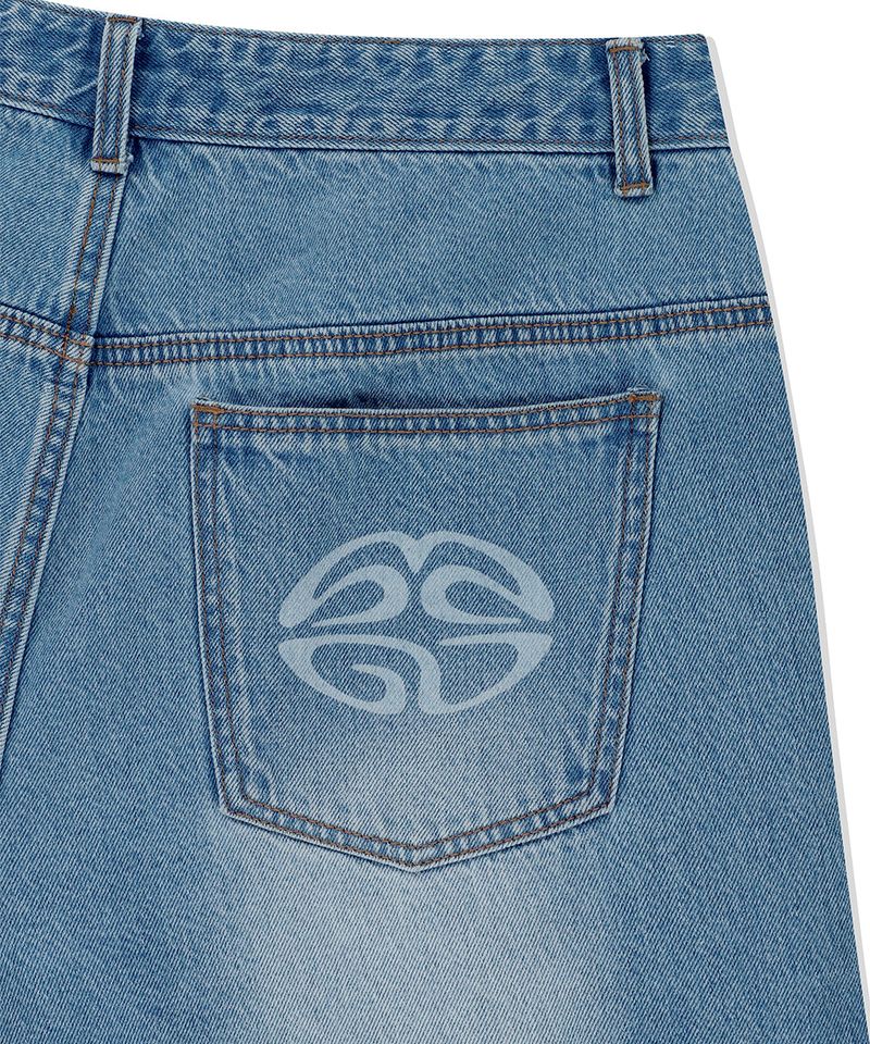 BERMUDA CARGO DENIM SHORT