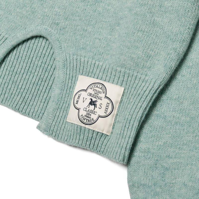 [LINE] Cut Out Line Knit Pullover (2colors)