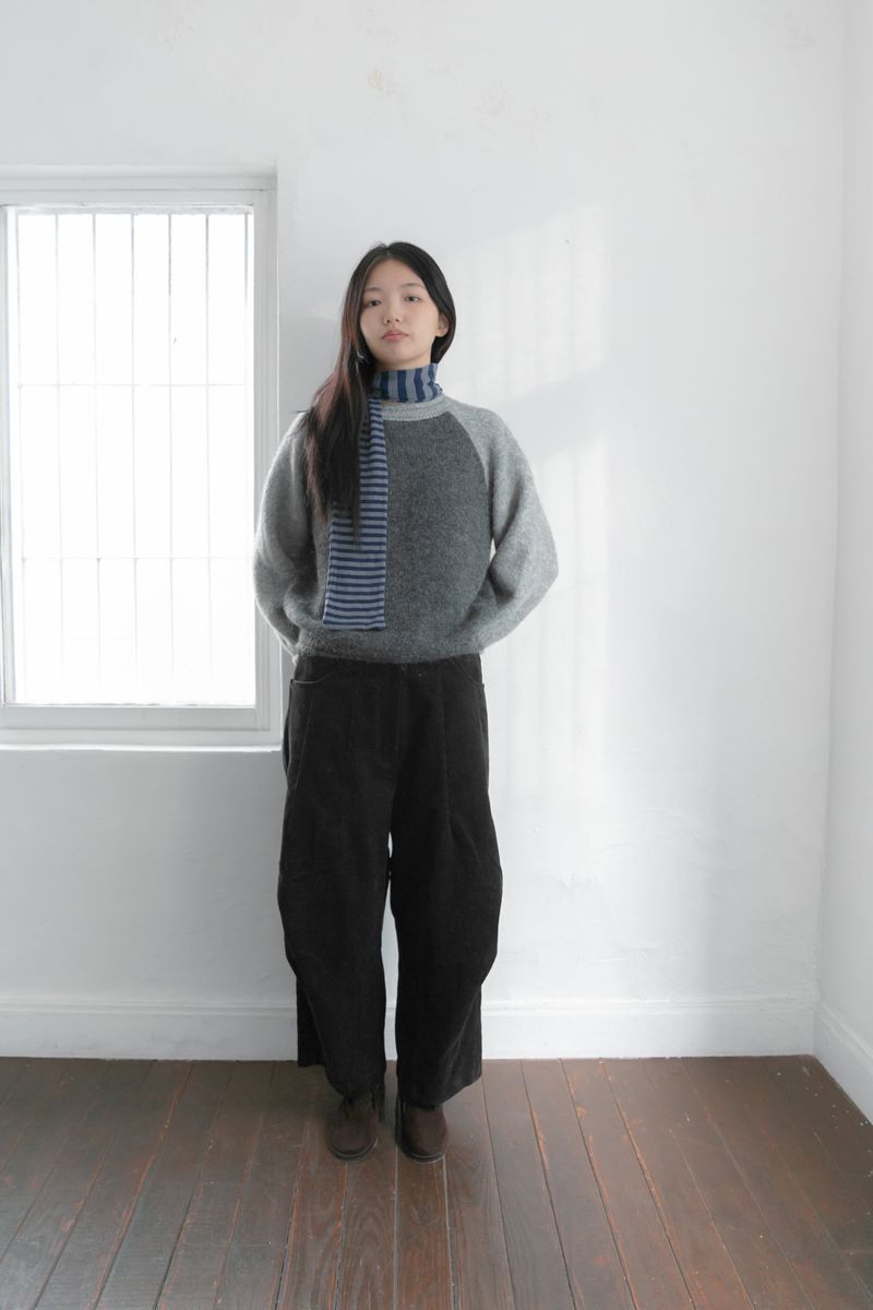 two stripe muffler(3colors)