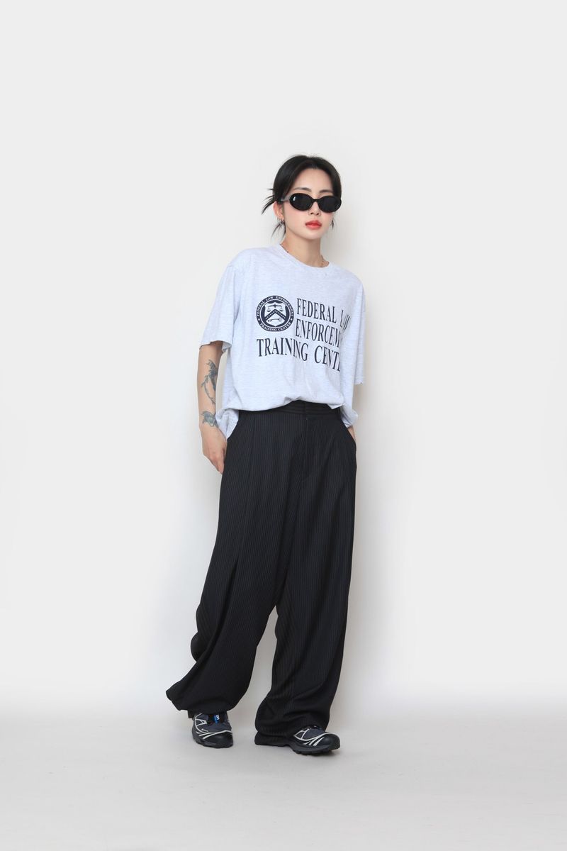 Mixed Striped Slacks