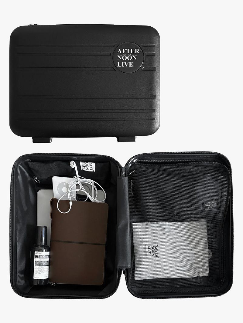 AFTERNOONLIVE（アフタヌーンライブ）の「 Afternoonlive mini carry-on suitcase (Black)（Bags）」