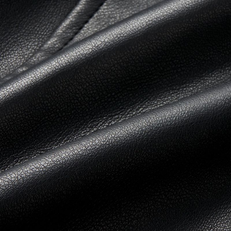 90's Youth Crop Leather Rider Jacket