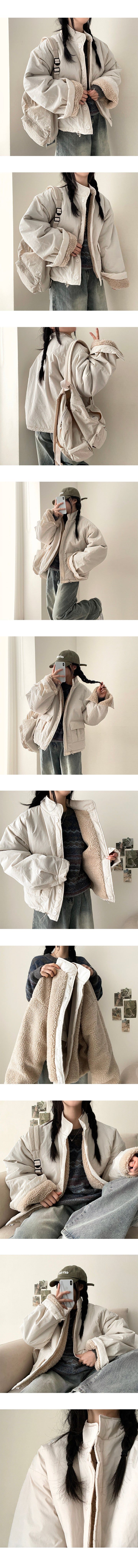 Dewey Pocket String Bubble Jumper