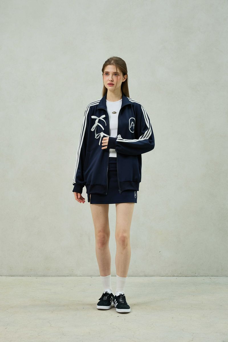 BONNY JERSEY SKIRT PANTS / NAVY