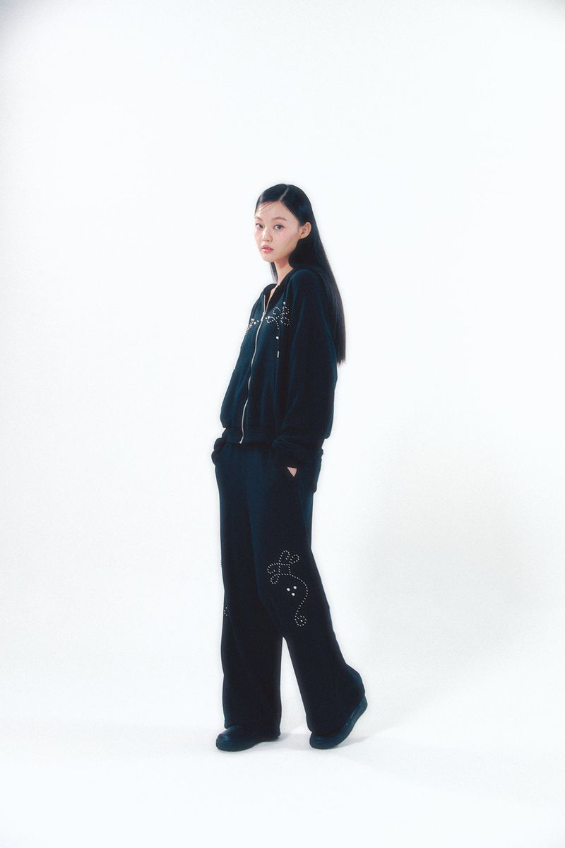 Pearl Track Pants Black