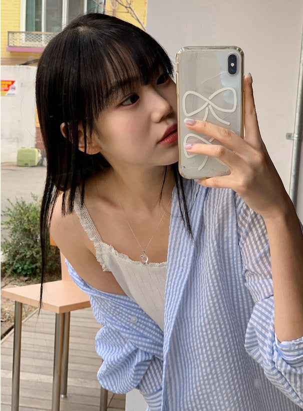 SHOPPERLAND(ショッパーランド)の「MD Lace Rib Layered Sleeveless (5color)(Tops)」