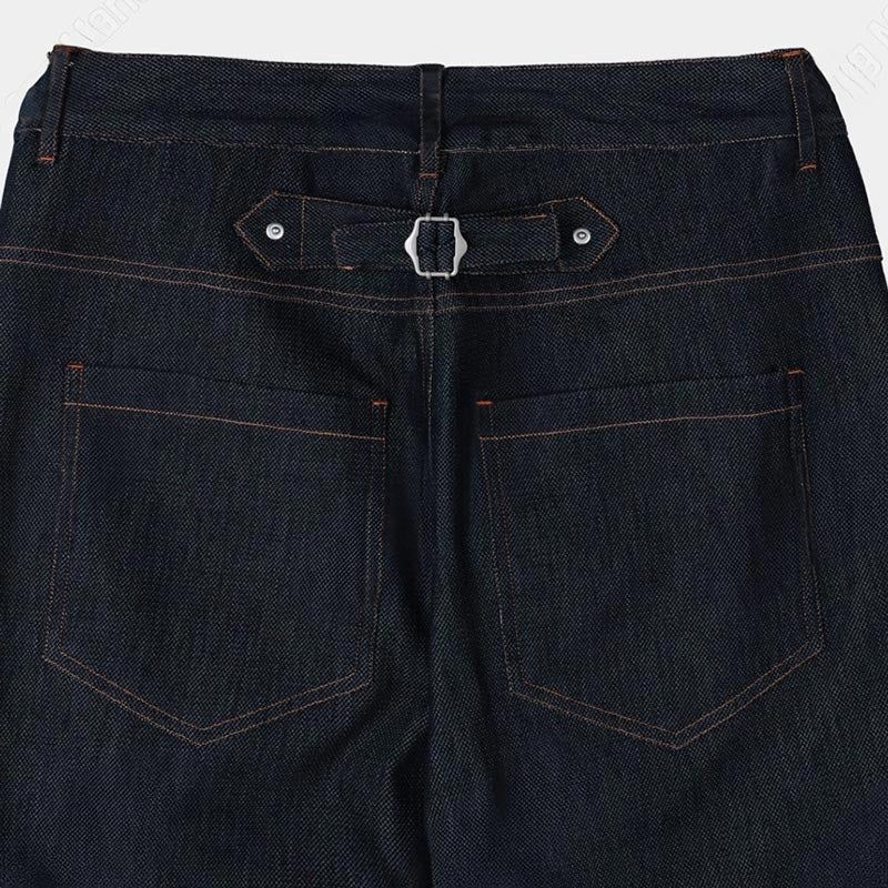 [Premium] ASCLO Roll Up Raw Denim Pants (2color)