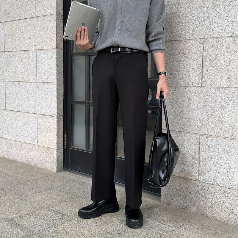 lemenne（ルメンヌ）の「LMN セントハーフベンダブルロングワイドスラックス (3 colors)（パンツ）」