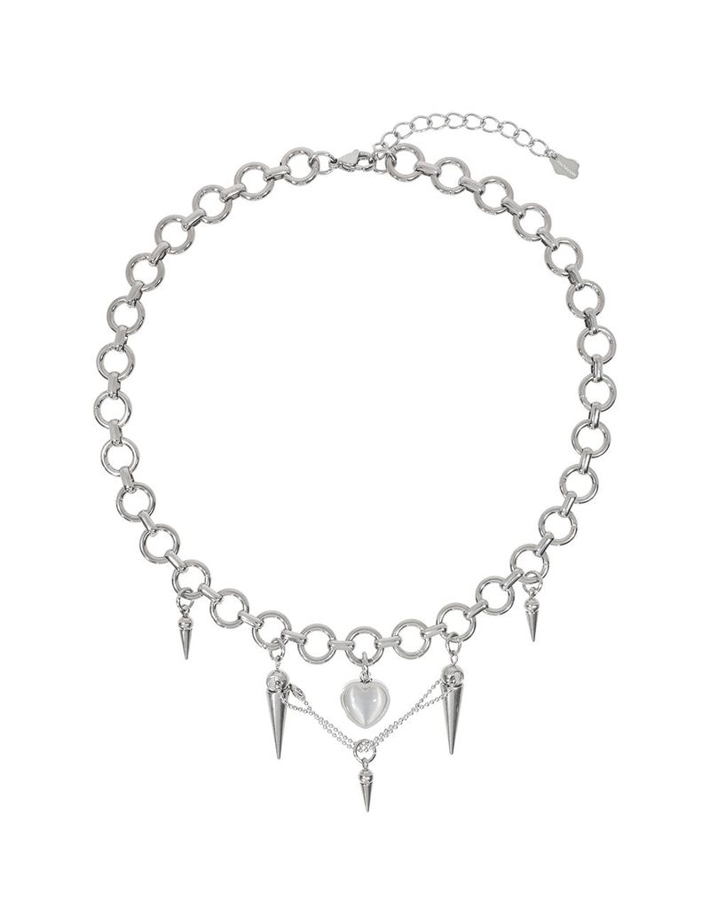Intense Gray Necklace