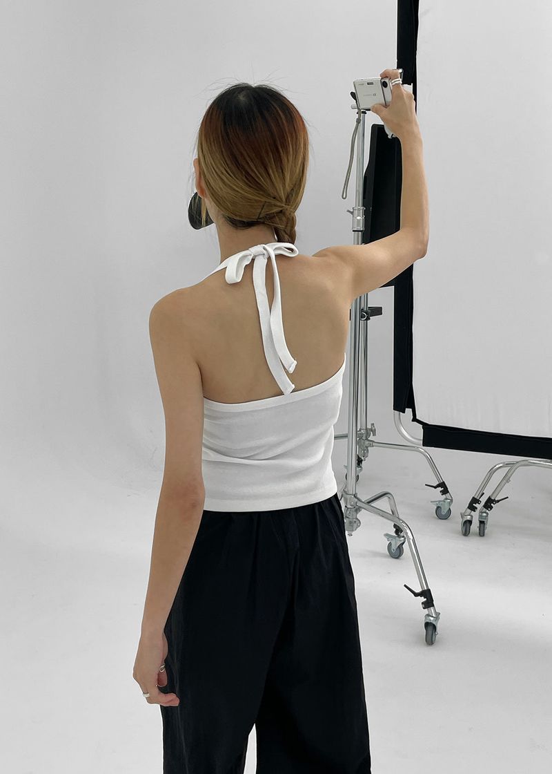 BLACKUP（ブラックアップ）の「[MADE] Elle B Ribbon Tank Top（Tops）」