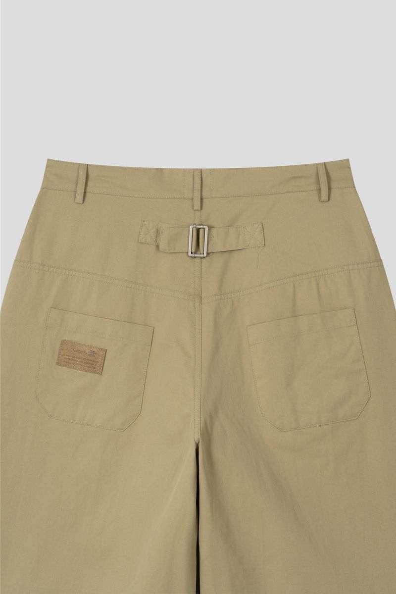 Varon Patch Strap Bermuda Pants