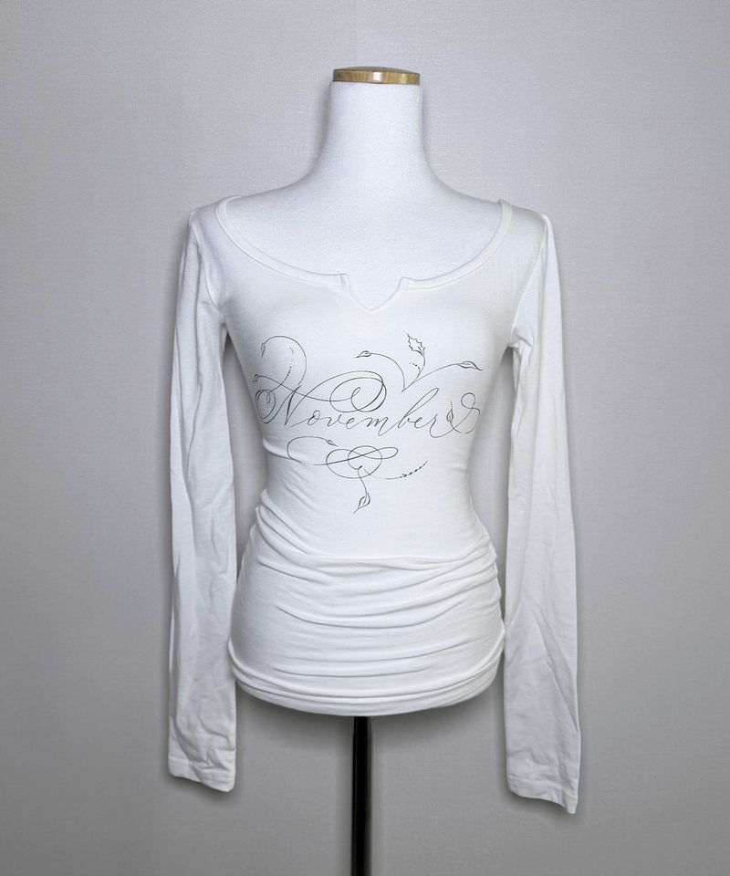 Nov Lettering Tee (4colors)