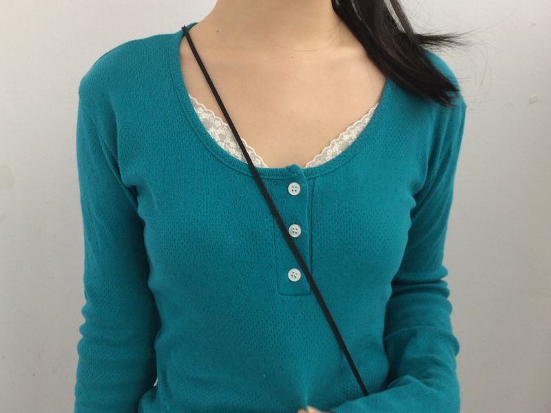 Flare cotton incision skirt