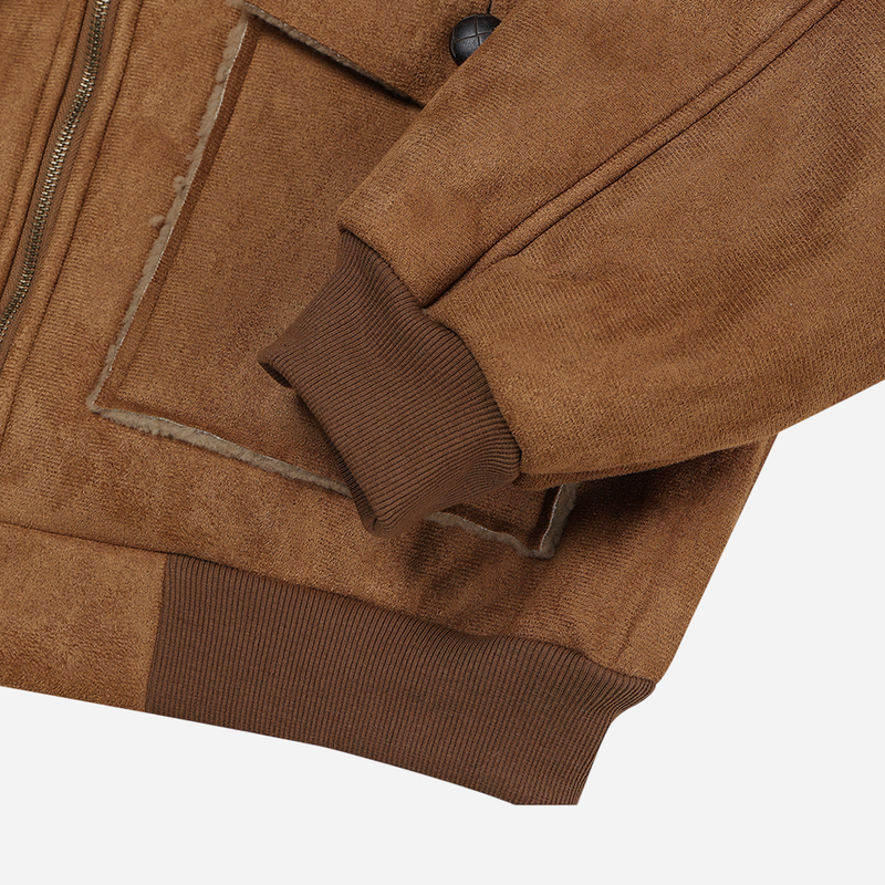 Sable Suede Mustang Jacket