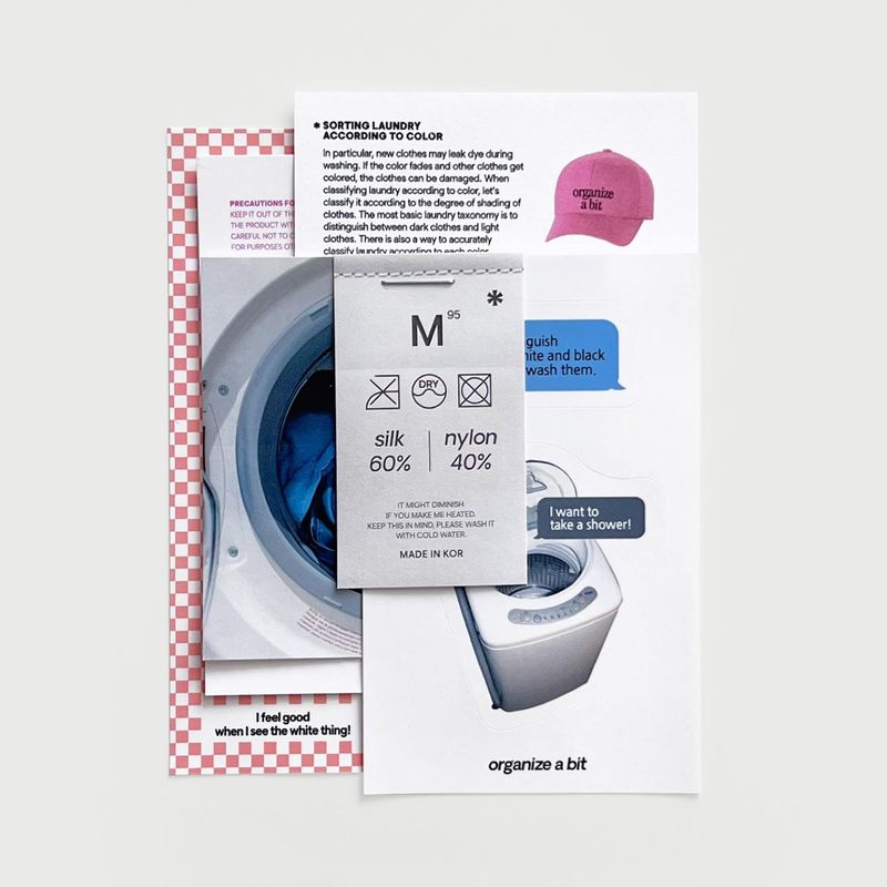 oab laundry pack / scrap sticker set