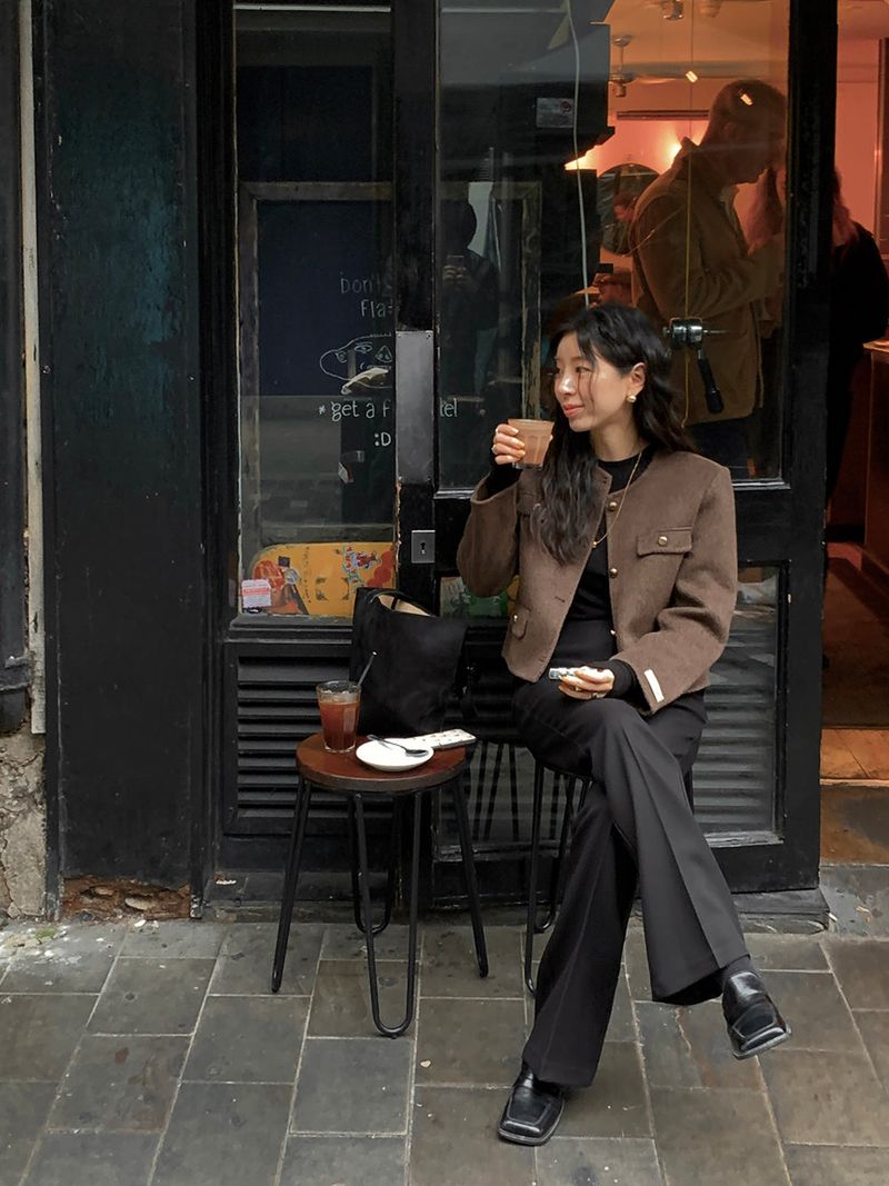 [MADE] Benne wool handmade tweed jacket