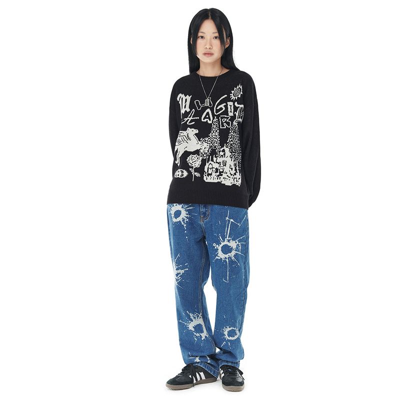 FANTASIA KNIT SWEATER