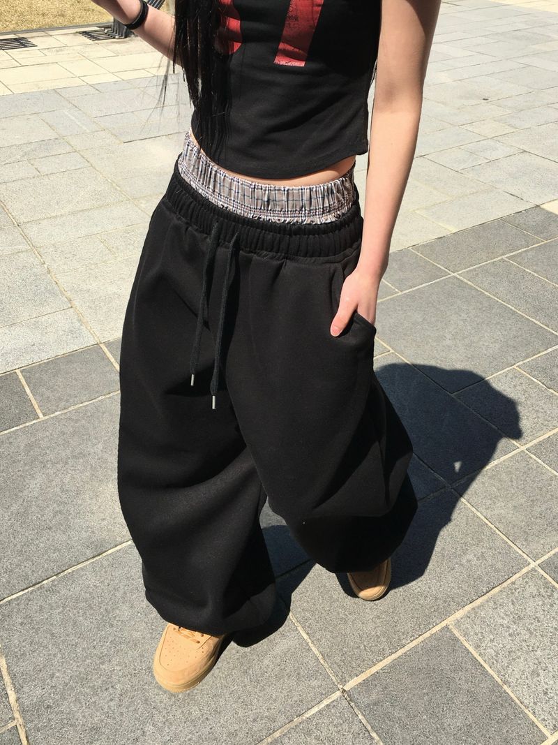RITCORE（リットコア）の「ディオチェックサギングスウェットパンツ (2c)（パンツ）」