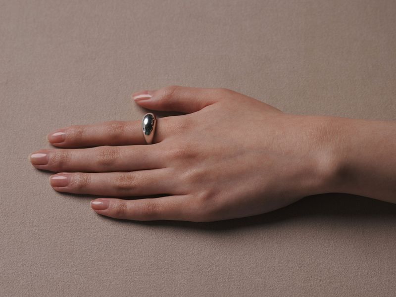 Volume Ring Silver