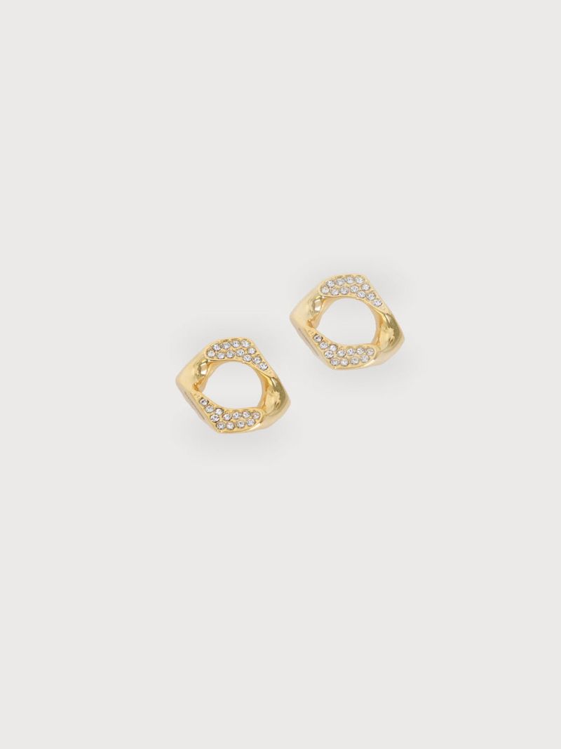 no.10 earring gold