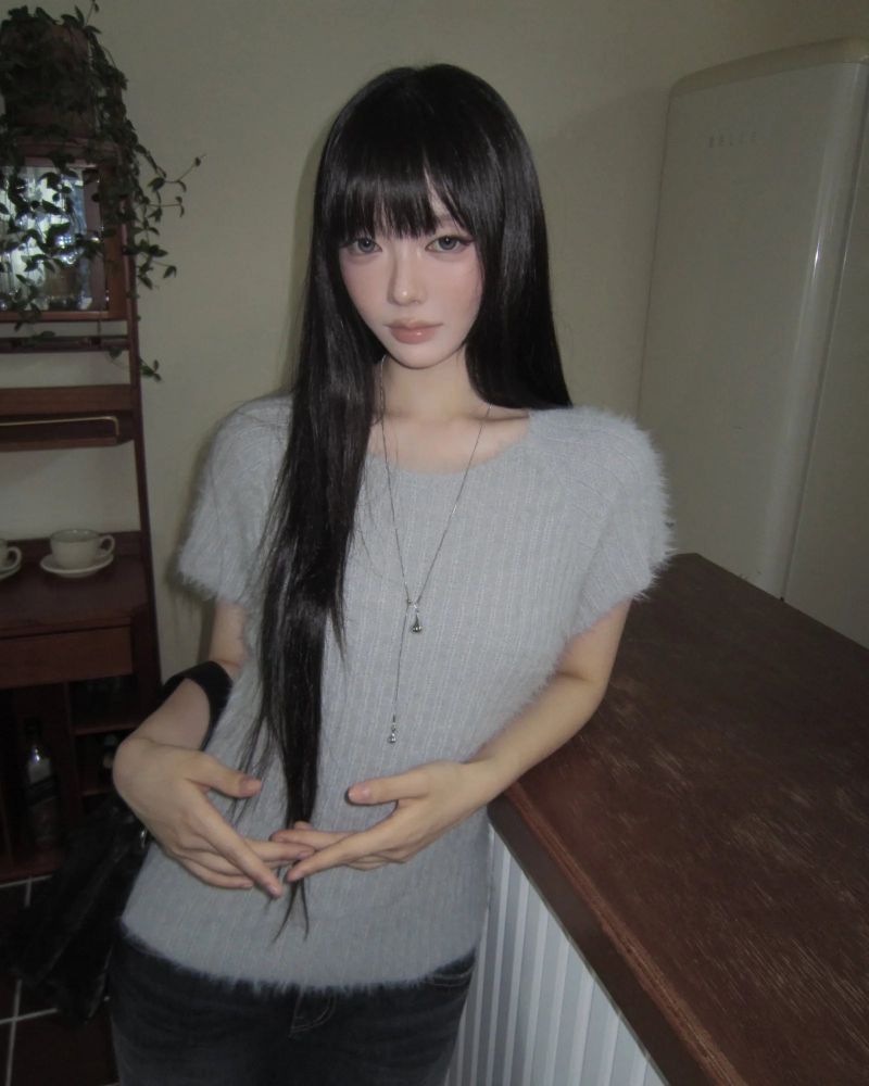 Tier Teardrop Drop Necklace