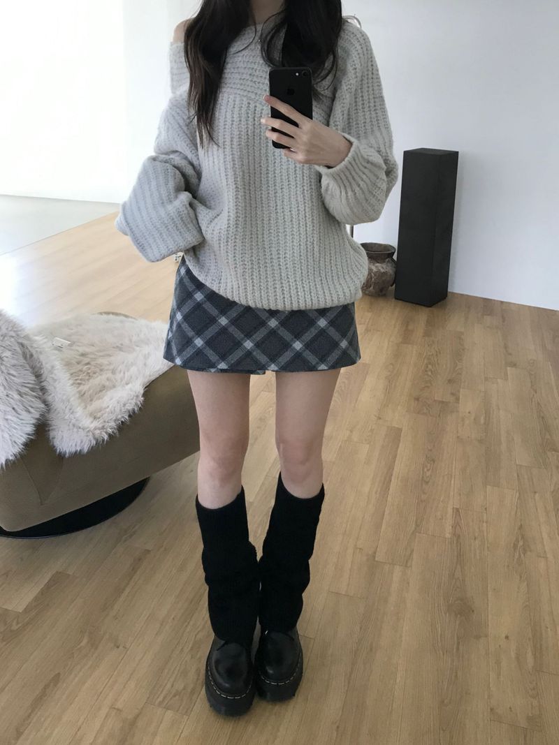 Hershey Checkered Skirt Pants (2 colors)