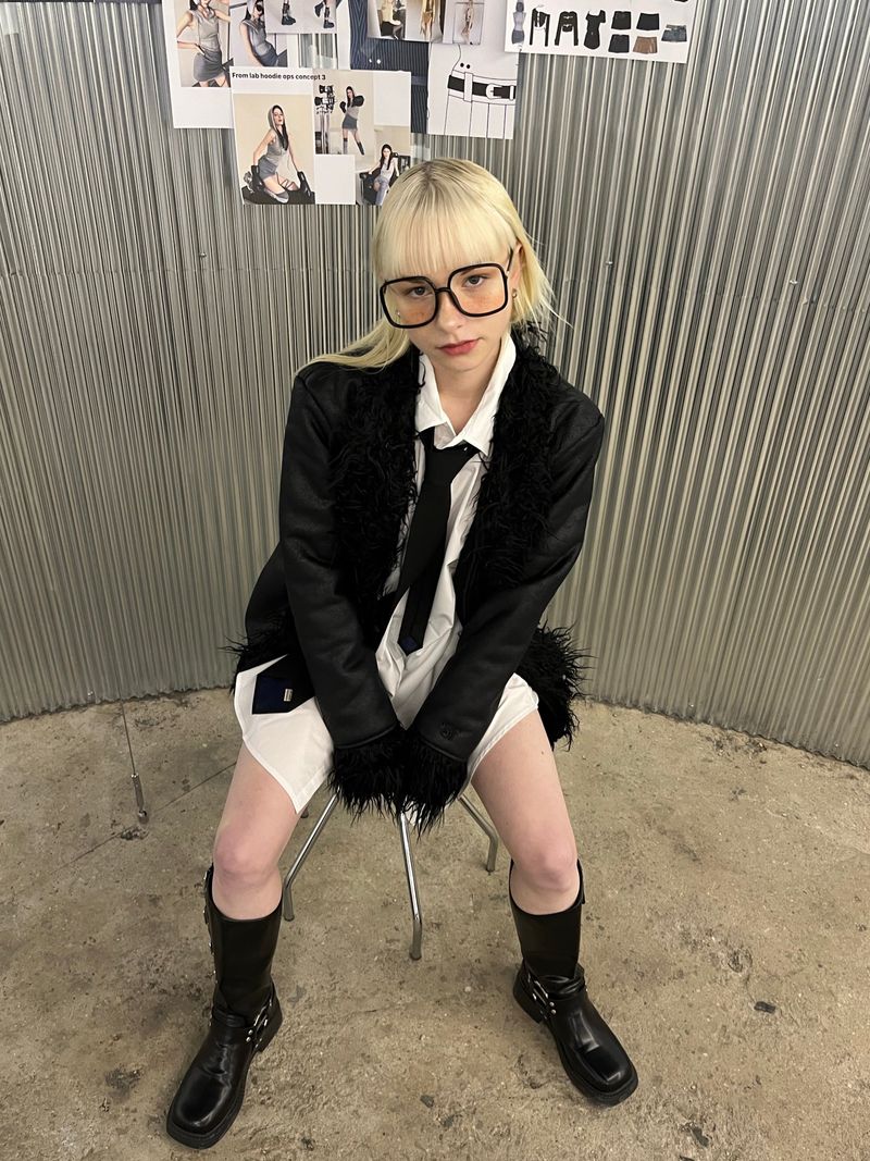 From mustang coat (made)